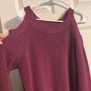 Women's Burgundy Sweater